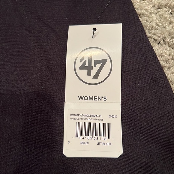 NEW Marquette University Sequined Sweatshirt Small - Picture 3 of 5